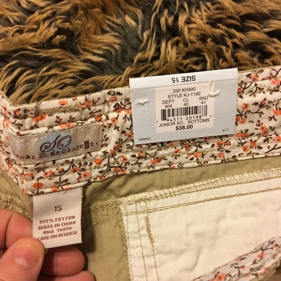 SO brand khakis lightweight drawstring NWT 15 - Picture 5 of 8